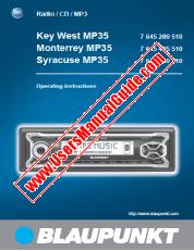 Voir Key West MP35 pdf Mode d'emploi