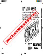 Voir Key Largo DM2000 pdf Manuel de l'utilisateur - Récepteur FM / AM / CD haute puissance avec face amovible
