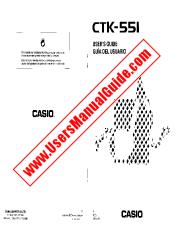 CASIO CTK-551 user manual - User manual
