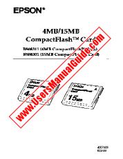 Voir B808301 pdf Cartes CompactFlash