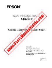 Voir C11C823914 pdf Fiche supplémentaire du guide en ligne de l'interface
