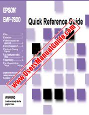 Voir EMP-7800 pdf Guide de référence rapide
