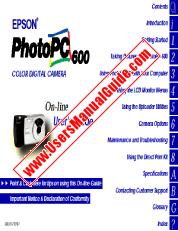 Voir PHOTOPC 600 pdf Guide de l'utilisateur