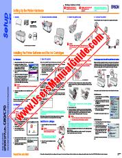 Voir Stylus C70 pdf Guide de configuration rapide