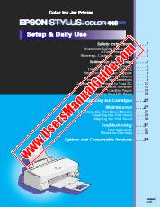 Voir Stylus Color 440 pdf Configuration de l'utilisation quotidienne