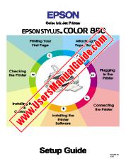 Voir Stylus Color 880 pdf Guide d'installation