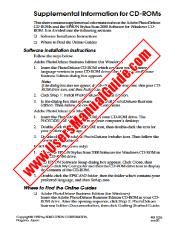 Voir Stylus Scan 2000 pdf Supplément CD-Rom