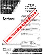 Ansicht F220LB pdf Videokassettenrecorder Bedienungsanleitung