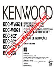 View KDC-5021V pdf Italian, Spanish, Portugal User Manual