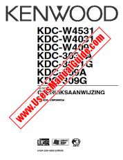 View KDC-W409 pdf Dutch User Manual