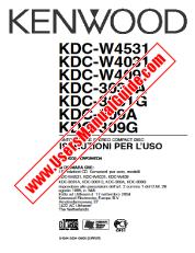 View KDC-W409 pdf Italian User Manual