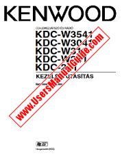View KDC-W3541 pdf Hungarian User Manual