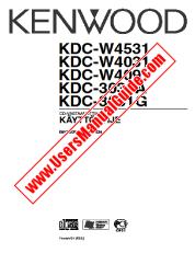 View KDC-W409 pdf Finnish User Manual