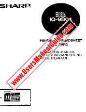 Ansicht IQ-9B01 pdf Bedienungsanleitung, Englisch, Französisch, Deutsch