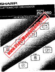 Ansicht ZQ-2250 pdf Bedienungsanleitung, deutsch