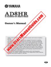 Vezi AD8HR pdf Manualul proprietarului