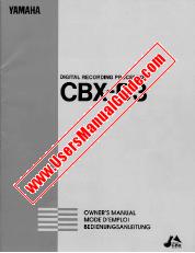 Ansicht CBX-D3 pdf Bedienungsanleitung