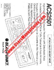 Vezi ACS2501 pdf Manual de utilizare