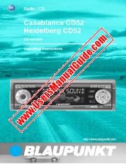 Ver Casablanca CD52 US version pdf Instrucciones de operación
