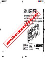 Vezi San Jose MP41 pdf Manual de utilizare - Receptor FM/AM/CD/MP3 de mare putere cu față detașabilă