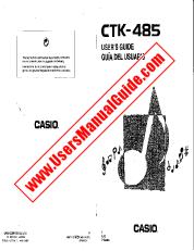 Ver CTK-485 pdf Manual de usuario