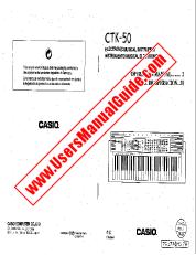 Ver CTK-50 pdf Manual de usuario