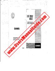 Ver DC-7800 pdf Manual de usuario