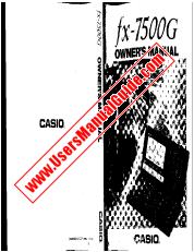 Ver FX-7500G pdf Manual de usuario