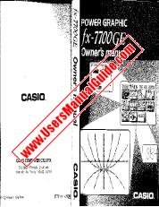 Ver FX-7700GE pdf Manual de usuario