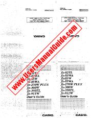 View FX-85WA pdf User manual