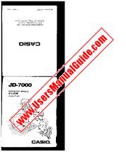 Visualizza JD-7000 pdf Manuale d'uso