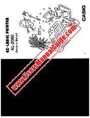 Ver KL-2000 pdf Manual de usuario