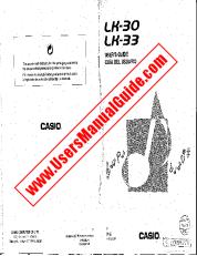 Ver LK-33 pdf Manual de usuario
