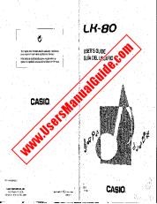 Ver LK-80 pdf Manual de usuario