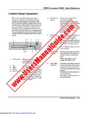 View AcuLaser C8600 pdf Quick Reference