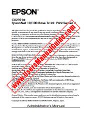 Ver C11C823914 pdf Manual del administrador de interfaz