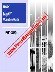 Voir EMP-7850 pdf Guide d'utilisation d'EasyMP