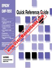 Voir EMP-7850 pdf Guide de référence rapide