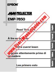 View EMP-7850 pdf Read This First