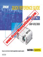 Voir EMP-800 pdf Guide de référence rapide