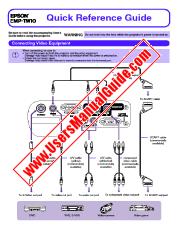 Voir EMP-TW10 pdf Guide de référence rapide