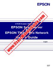 Ver EPSON Scan Server TWAIN PRO Network pdf Guía del usuario 1999