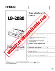 View LQ-2080 pdf Quick Reference Guide