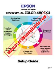 Voir Stylus Color 480SX U pdf Guide d'installation