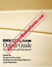View Stylus Color 900 pdf Online Guide Booklet