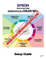 Vezi Stylus Color 980 pdf Ghid de instalare