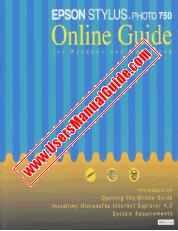 View Stylus Photo 750 pdf Online Guide Booklet