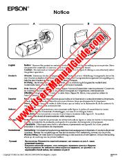 Vezi Stylus Photo 830U pdf Notă de despachetare