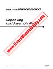 Vezi Stylus Pro 10000CF pdf Ghid de despachetare și asamblare