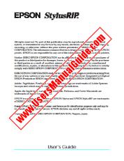 View StylusRIP 4 pdf User Manual